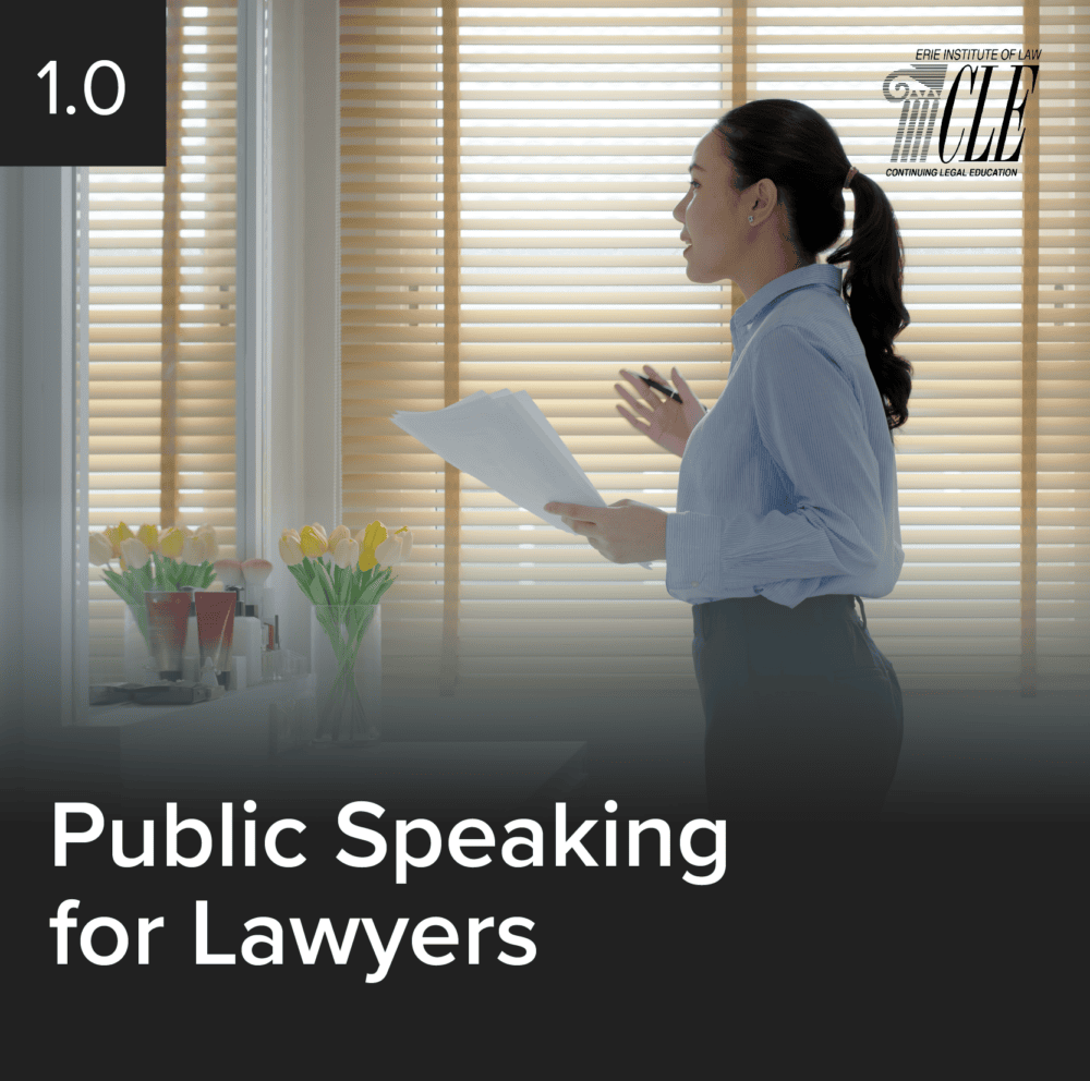 #2450 Public Speaking for Lawyers