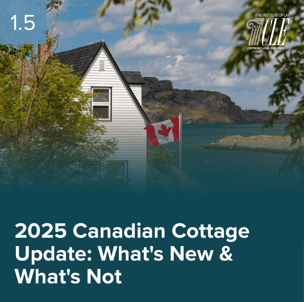 #2511 2025 Canadian Cottage Update: What's New & What's Not